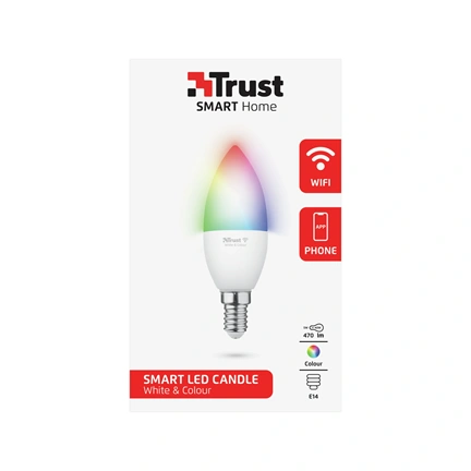 Trust 71280 E14 LED RGBCW CANDLE WI-FI