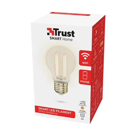 Trust 71287 E27 LED FILAMENT 1800-2700K WI-FI