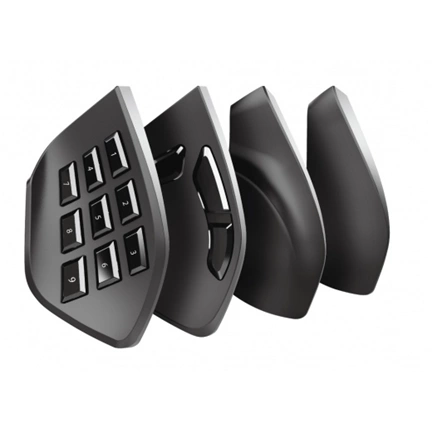 Trust GXT970 Morfix USB gamer fekete egér