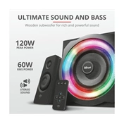 Trust 22944 Gaming GXT 629 Tytan 2.1 RGB Speaker Set