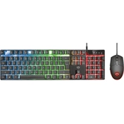 Trust GXT 838 Azor Gaming Combo keyboard & mouse Black HU