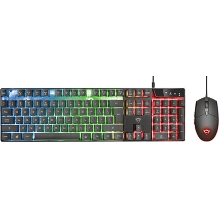 Trust GXT 838 Azor Gaming Combo keyboard & mouse Black HU