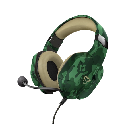 Trust 24319 Gaming GXT 323C Carus Headset - jungle camo