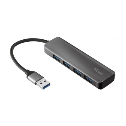 Trust 23328 Halyx Aluminium USB-C to 4-Port USB3.2 Hub