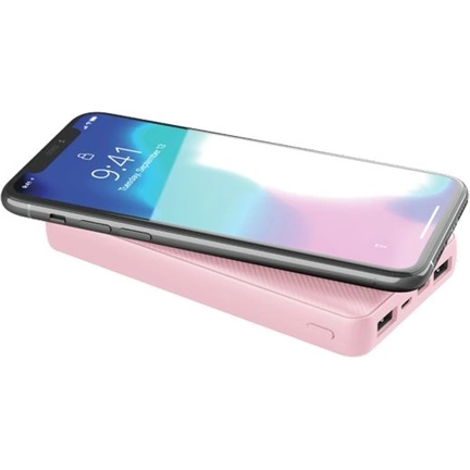 Trust Primo Compact Powerbank 15000mAh rózsaszín