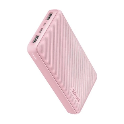 Trust Primo Compact Powerbank 15000mAh rózsaszín