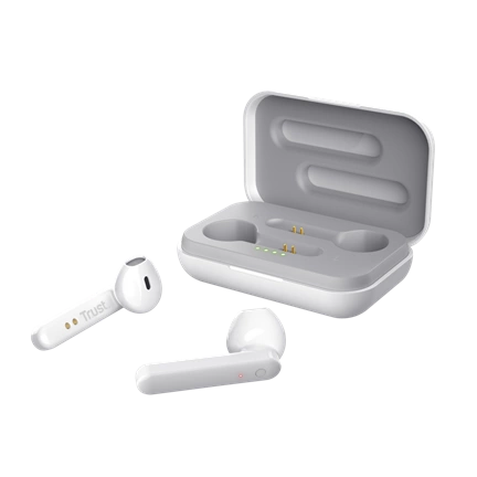 Trust 23783 Primo Touch BT Earphones - white