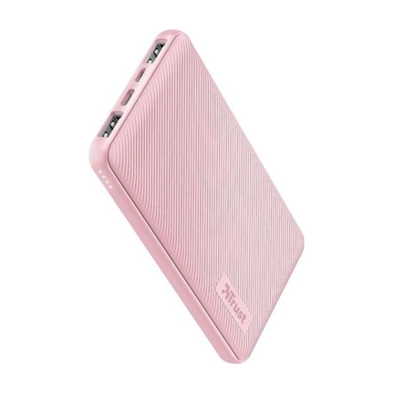 Trust Primo Ultra-Thin Powerbank 10000mAh rózsaszín