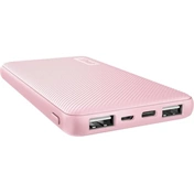 Trust Primo Ultra-Thin Powerbank 10000mAh rózsaszín