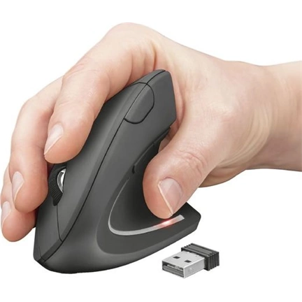 Trust Verto Wireless Ergonomic Mouse Black