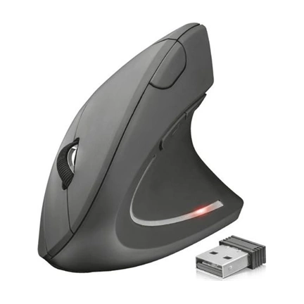 Trust Verto Wireless Ergonomic Mouse Black