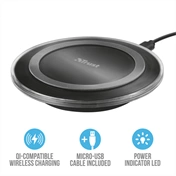 Trust 21310 Yudo Wireless Charger for Smartphones