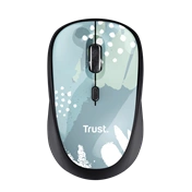 Trust 24442 Yvi Wireless Mouse - blue brush