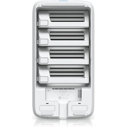 Ubiquiti UNAS 4 - NAS, 4x3,5", 2,5GbE, USB-C, PoE++ adapter, fehér