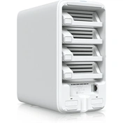 Ubiquiti UNAS 4 - NAS, 4x3,5", 2,5GbE, USB-C, PoE++ adapter, fehér