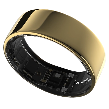 Ultrahuman Ring Air - Smart Ring, Charger, USB Cable / Size-05- Air_Arany