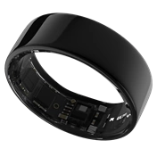 Ultrahuman Ring Air - Smart Ring, Charger, USB Cable / Size-08- Aster_Air_Fekete