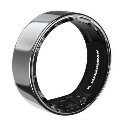 Ultrahuman Ring Air - Smart Ring, Charger, USB Cable / Size-09- Air_Ezüst
