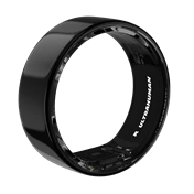 Ultrahuman Ring Air - Smart Ring, Charger, USB Cable / Size-10- Aster_Air_Fekete