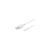 VCOM kábel USB 2.0, Micro USB  0,5M Fehér