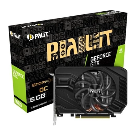 VGA Palit GeForce GTX1660 6GB DDR6 StormX OC
