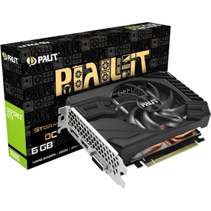VGA Palit GeForce GTX1660 6GB DDR6 StormX OC