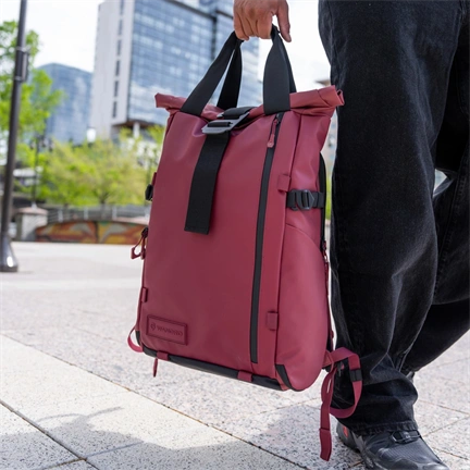 WANDRD PRVKE 31L  Rhone Burgundy Pro Photography Bundle V4