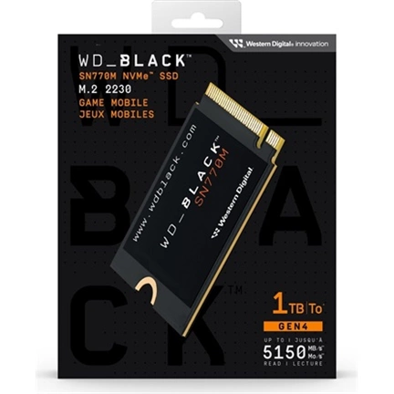 WD Black SN770M SSD M.2 2230 PCIe Gen4 x4 NVMe 1TB