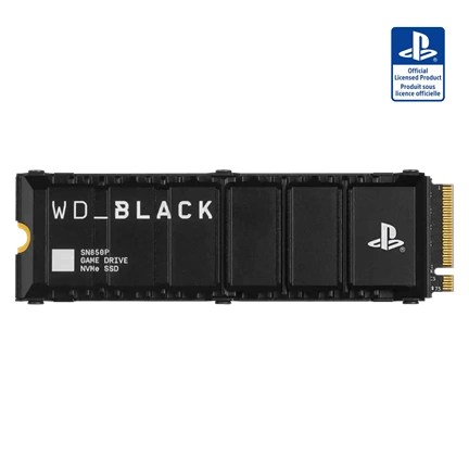 WD Black SN850P NVMe SSD for PS5 7300R/6300W 2TB
