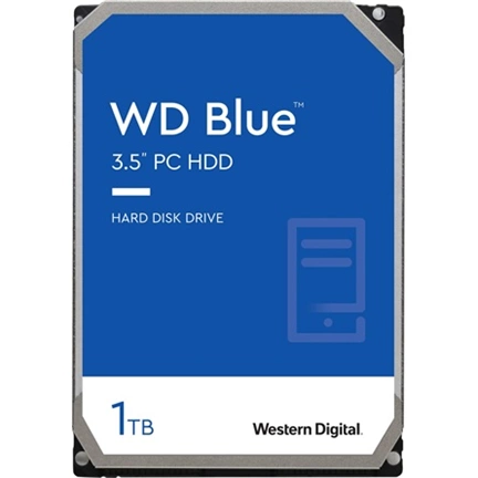WD Blue 3,5" 5400rpm 64MB Cache 1TB