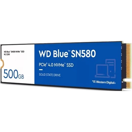 WD Blue SN580 M.2 PCIe Gen4 NVMe 500GB