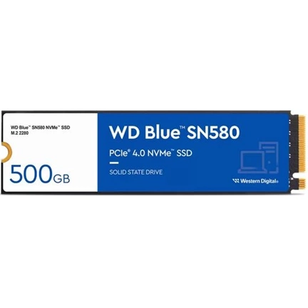 WD Blue SN580 M.2 PCIe Gen4 NVMe 500GB
