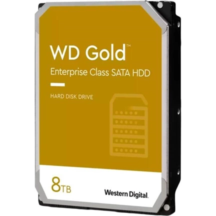 WD Gold HDD - 3,5", 7200rpm, 256MB, SATA, 4TB