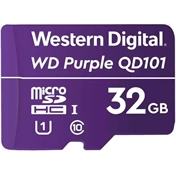 WD Purple 32GB Surveillance microSD HC - Class 10 UHS 1