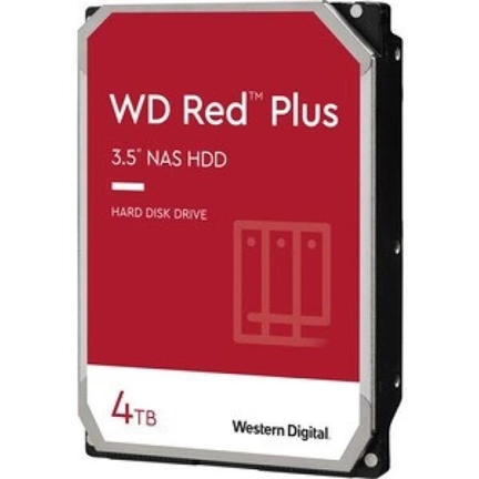 WD Red Plus 3.5" 5400rpm 128MB Cache 4TB
