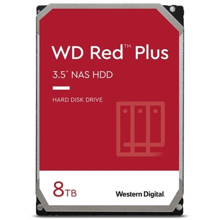 WD Red Plus 3.5  5640rpm 256MB Cache 8TB