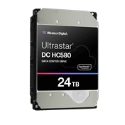 Western Digital Ultrastar DC HC580 Data Center merevlemez - 3,5" SAS 7200rpm 512MB SE 24TB