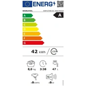 Whirlpool WAM 87WB EE 8kg-os elöltöltős mosógép