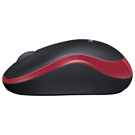 Wireless computer mouse Logitech M185 910-002237 (Optical; 1000 DPI; Red)
