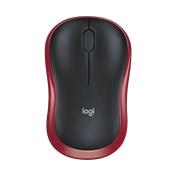 Wireless computer mouse Logitech M185 910-002237 (Optical; 1000 DPI; Red)