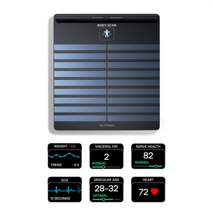 Withings Body Scan Connected Health Station - Fekete