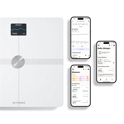 Withings Body Smart Advanced Body Composition Wi-Fi Scale - Fehér