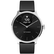 Withings Scanwatch Light / 37mm (Activity, Sleep Tracker / Stainless steel, fkm wristband, sapphire glass) - Fekete Withings Scanwatch Light / 37mm (Activity, Sleep Tracker / Stainless steel, fkm wristband, sapphire glass) - Fekete