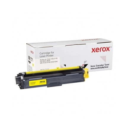 XEROX Everyday Toner High Yield Yellow equivalent to Brother TN-245Y and Brother TN-225Y XEROX Everyday Toner High Yield Yellow equivalent to Brother TN-245Y and Brother TN-225Y