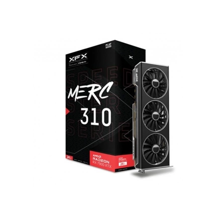 XFX Speedster Merc 310 AMD Radeon RX 7900 XTX Black Edition 24GB GDDR6