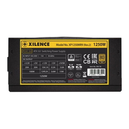 XILENCE Performance X Series ATX3.0 PCIe5.0 XP1250MR9.2