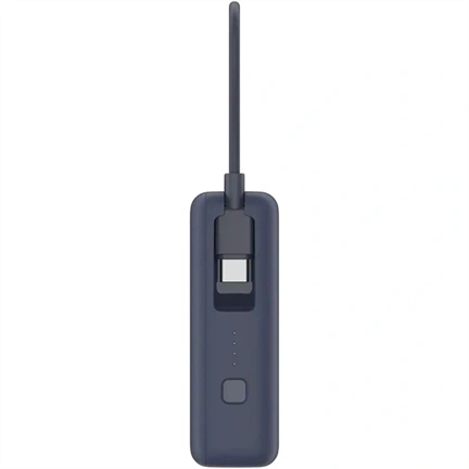Xiaomi 33W Power Bank 10000mAh, integrált kábel, jeges kék