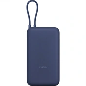 Xiaomi 33W Power Bank 20000mAh, integrált kábel, kék, BHR8975GL