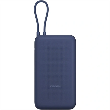 Xiaomi 33W Power Bank 20000mAh, integrált kábel, kék, BHR8975GL