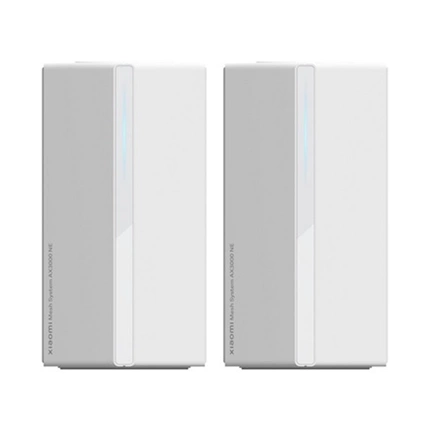 Xiaomi Mesh System AX3000 NE router - teljes otthoni Wi-Fi 6 lefedettség, NFC, 2 db-os csomag Xiaomi Mesh System AX3000 NE router - teljes otthoni Wi-Fi 6 lefedettség, NFC, 2 db-os csomag